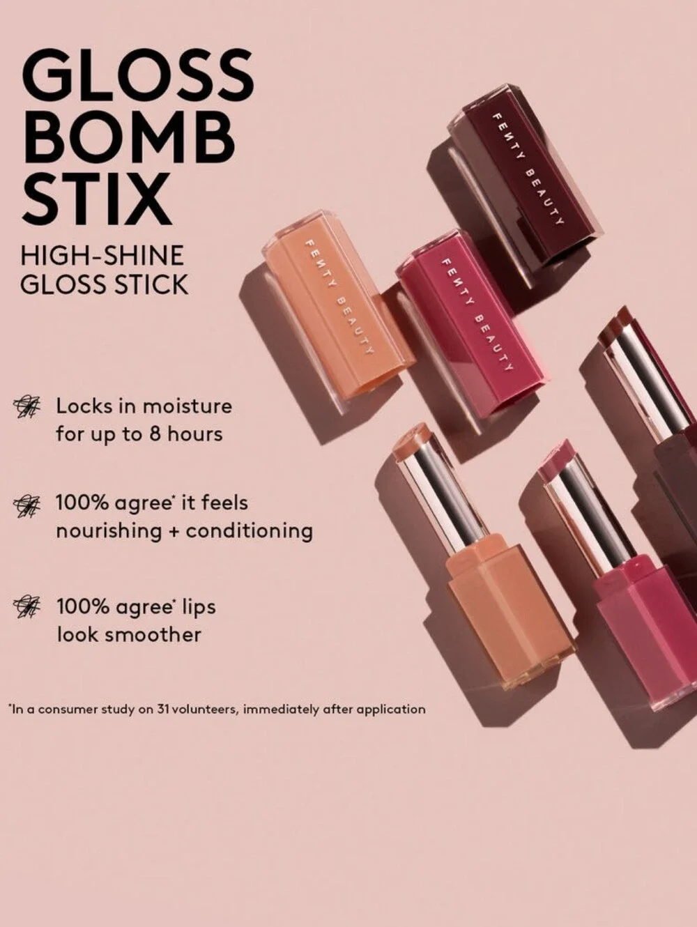 Fenty Gloss Bomb Stix The MVP 10 NIB